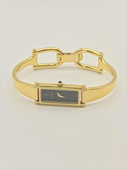 Gucci 0707/1500 15th Anniversary Gold Bangle Women's Swiss Watch Boxed | - 73