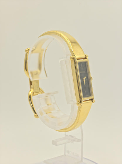 Gucci 0707/1500 15th Anniversary Gold Bangle Women's Swiss Watch Boxed | - 73