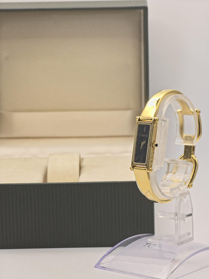 Gucci 0707/1500 15th Anniversary Gold Bangle Women's Swiss Watch Boxed | - 73