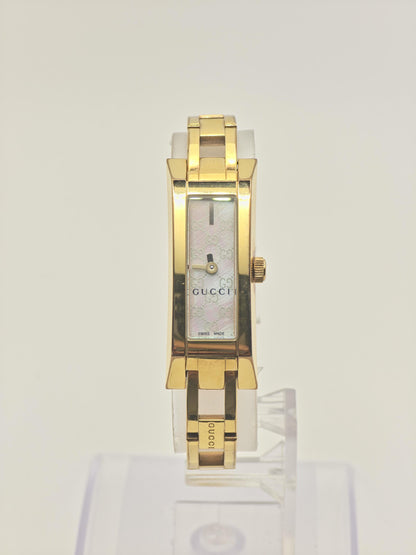 Gucci 110 Women's Gold Bracelet Swiss Quartz Watch 2 Year Warranty Boxed | - 75