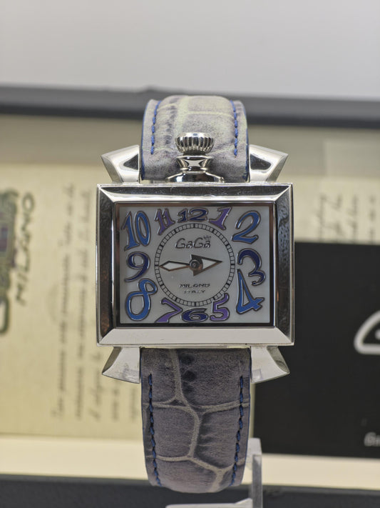 Gaga Milano Napoleone Brevettato Swiss Quartz Watch Box & Warranty Card Unisex | - 76