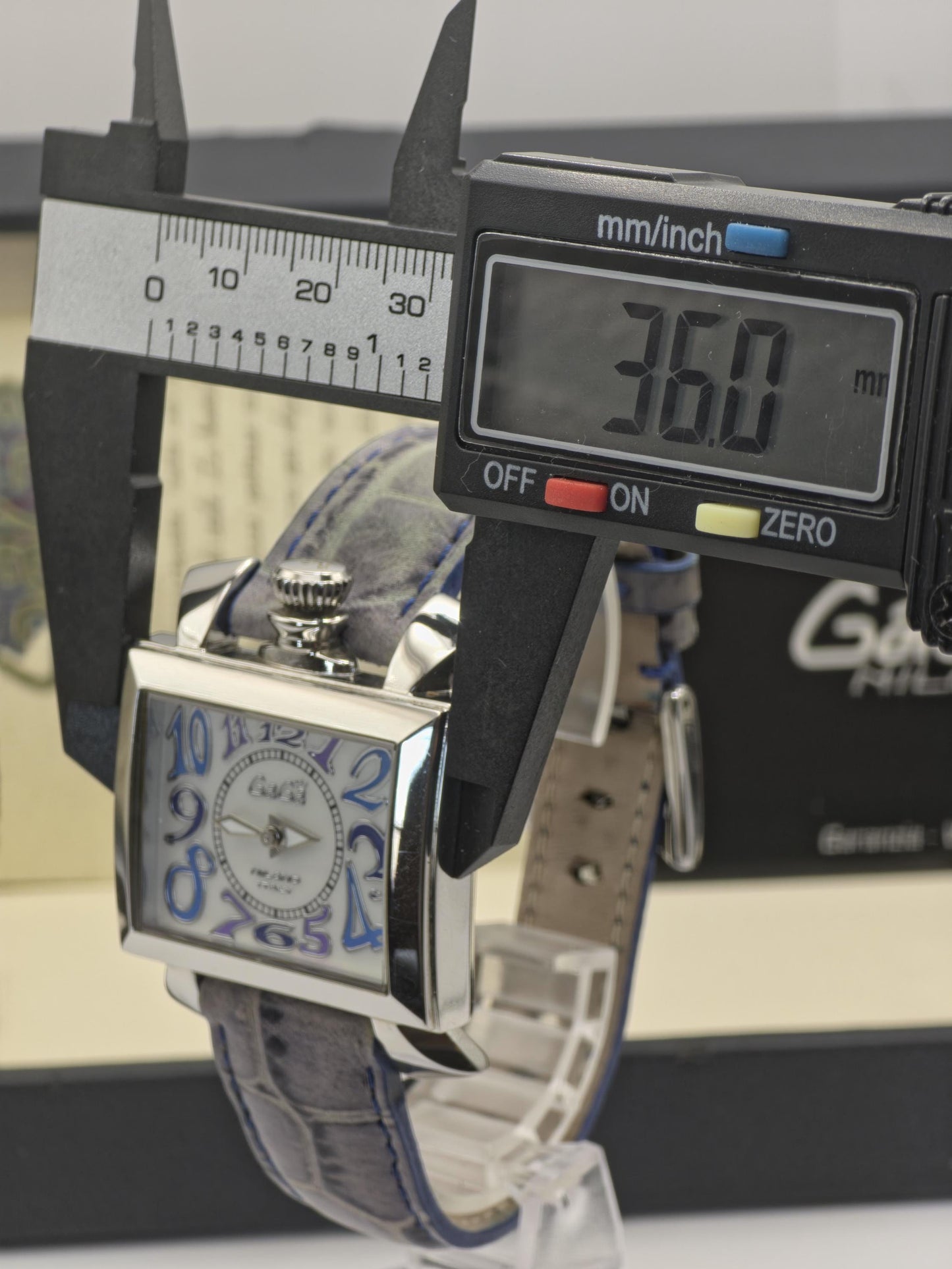 Gaga Milano Napoleone Brevettato Swiss Quartz Watch Box & Warranty Card Unisex | - 76