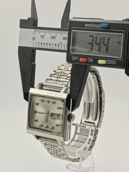 Rado Manhattan Automatic Day Date Stainless Steel Vintage Men’s Watch | - 80