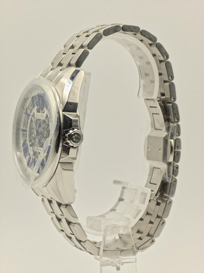 Bulova Automatic Skeleton Dial Stainless Steel Men’s Watch Like New | - 81