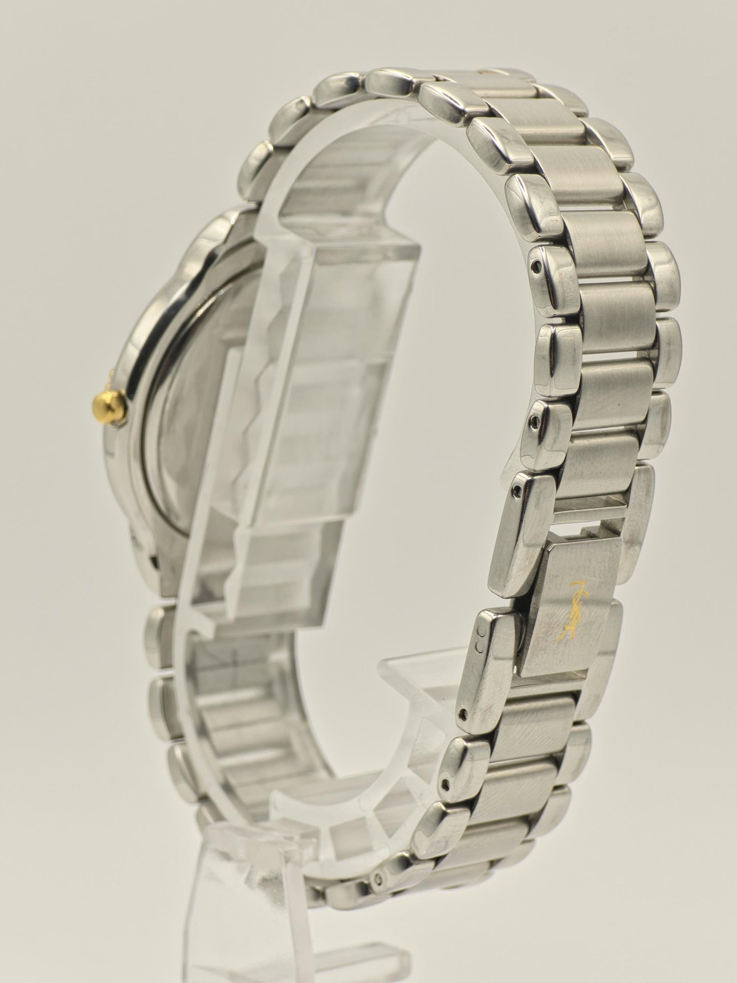 Yves Saint Laurent YSL Stainless Steel Blue Dial Unisex Quartz Watch Vintage | - 83