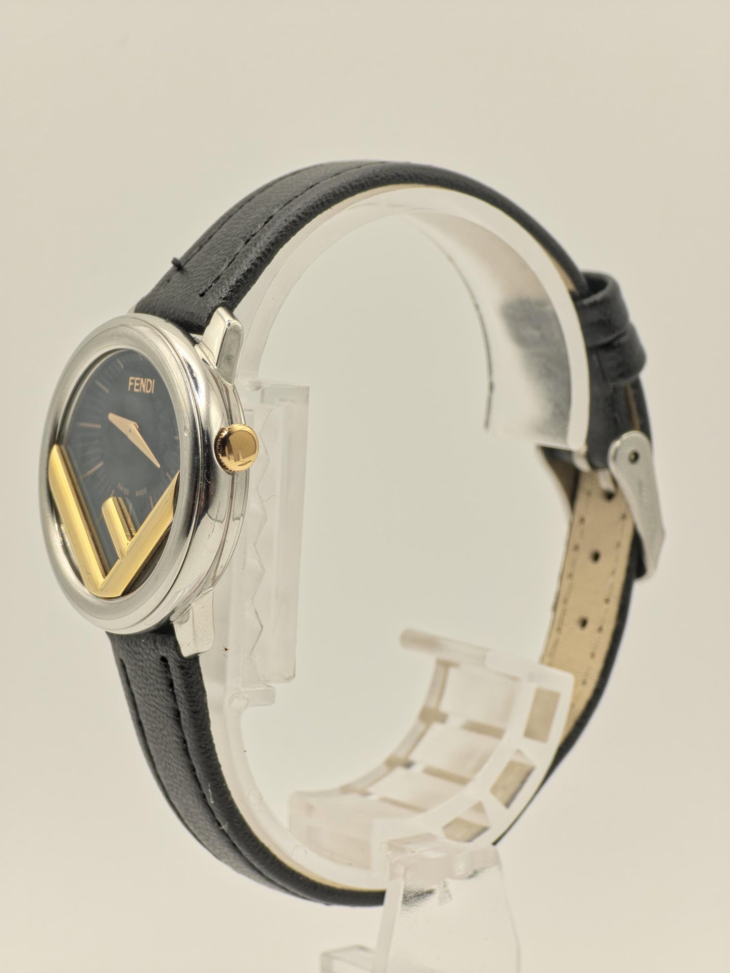 Fendi Quartz Women’s Watch Black Dial Leather Strap Ref. 003-71000S-240 | - 92