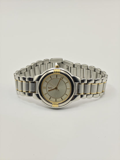 YSL Quartz Unisex Watch Silver Dial Two-Tone Bracelet Ref. 650113 | - 93
