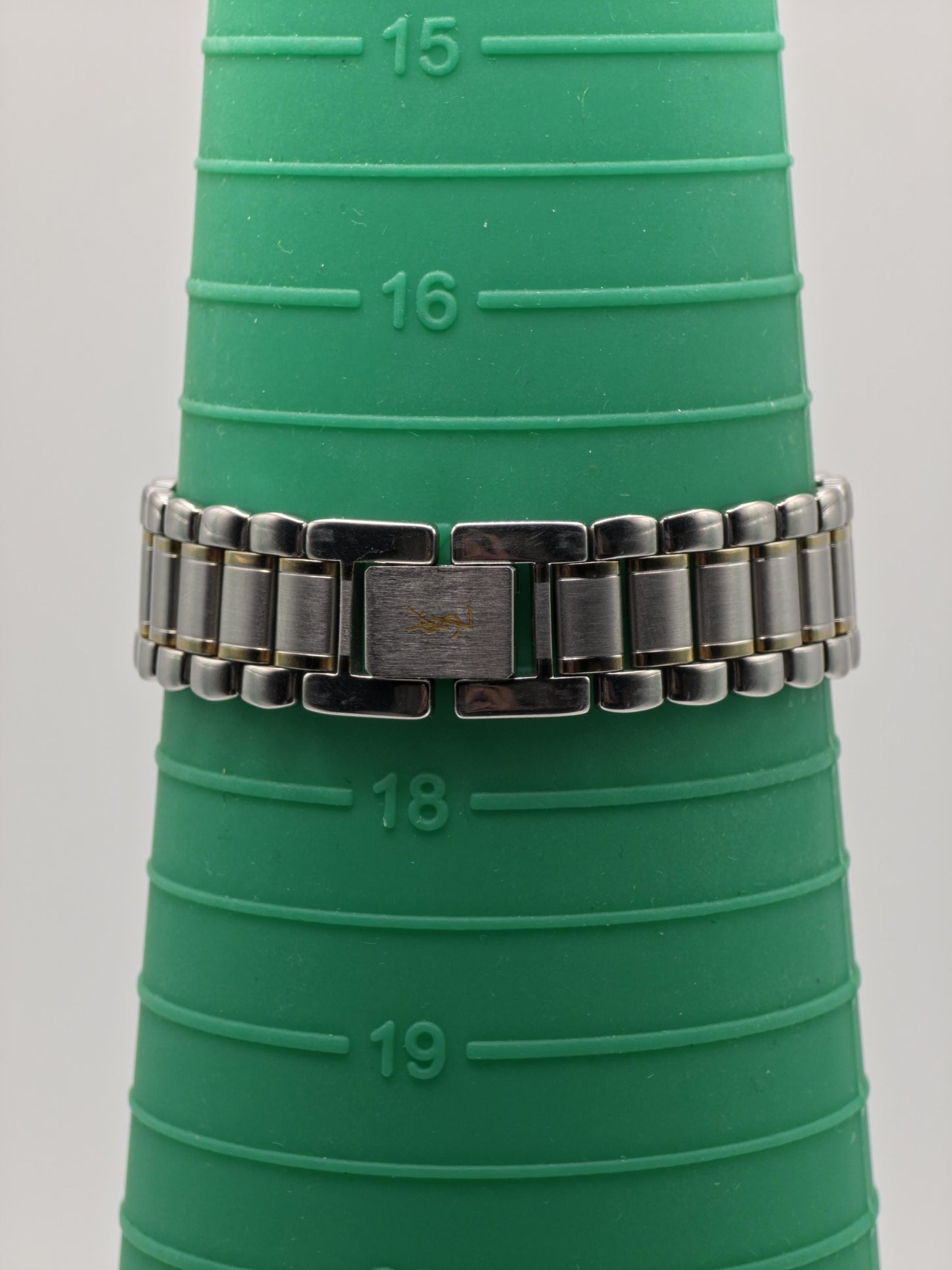 YSL Quartz Unisex Watch Silver Dial Two-Tone Bracelet Ref. 650113 | - 93