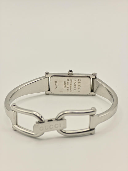 Gucci 1500L Women’s Swiss Quartz Watch | Stainless Steel | Minimalist Design | - 114