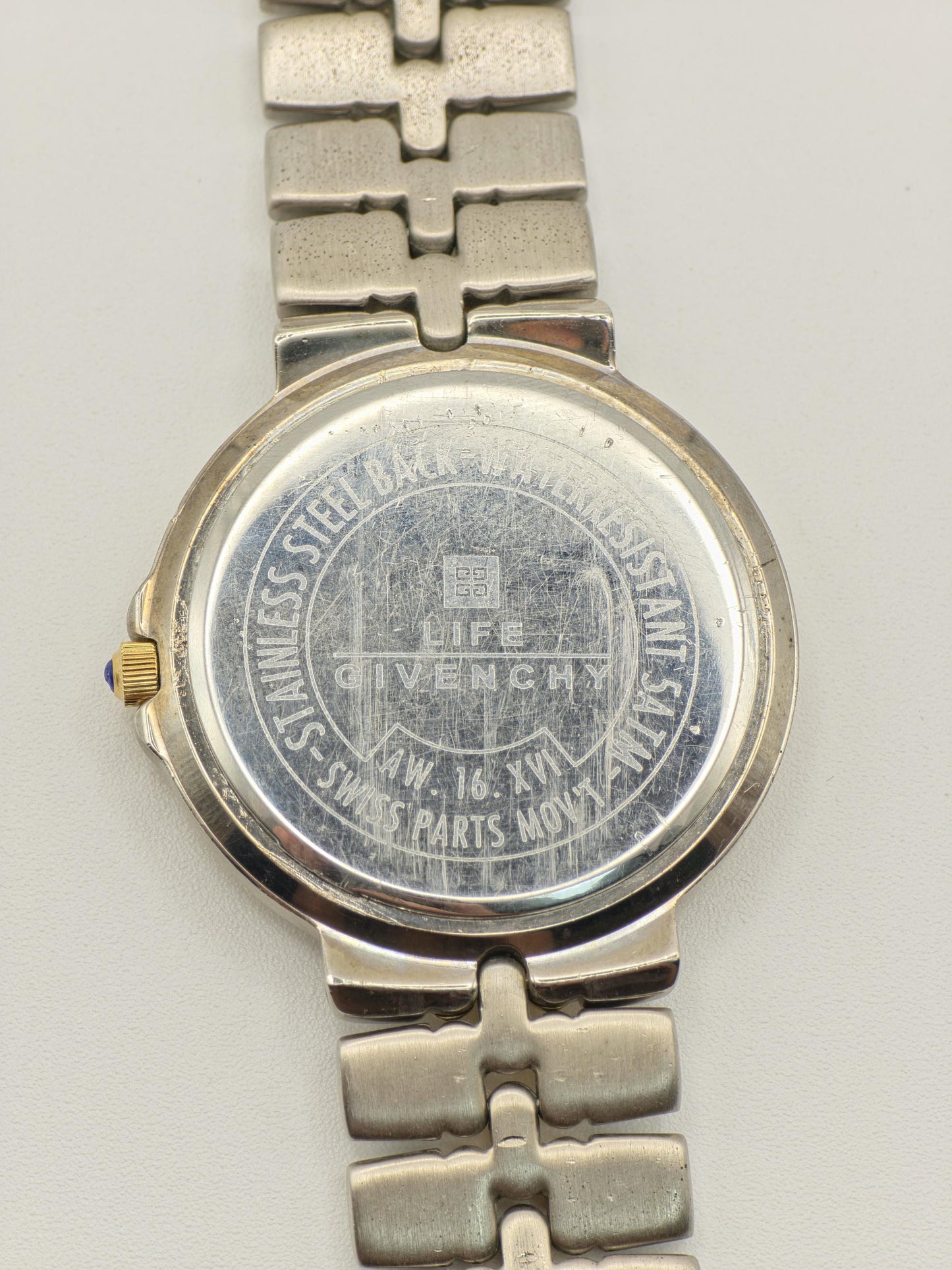 Vintage Givenchy Men’s Quartz Watch | Two-Tone | 5ATM | Swiss Made | - 116