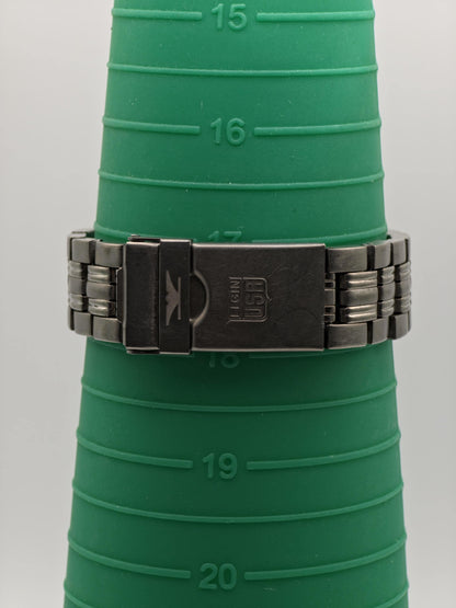 Elgin Titanium Solar Drive Watch | Model FK 1066 C | Mother of Pearl Dial | Unisex | Diamonds | - 119