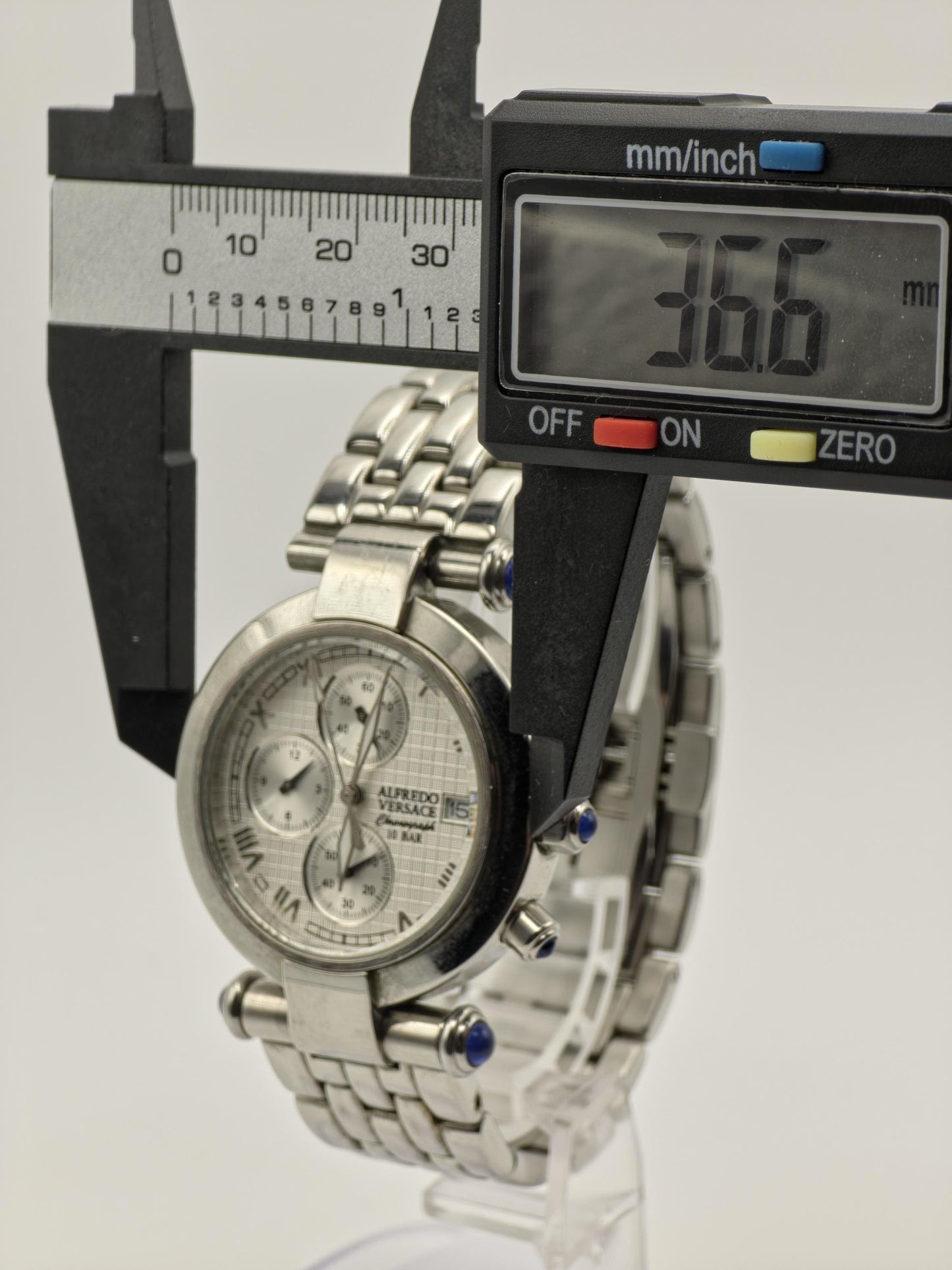 Alfredo Versace Chronograph Watch | Model V414CH | 10 BAR | Date | mens | - 120