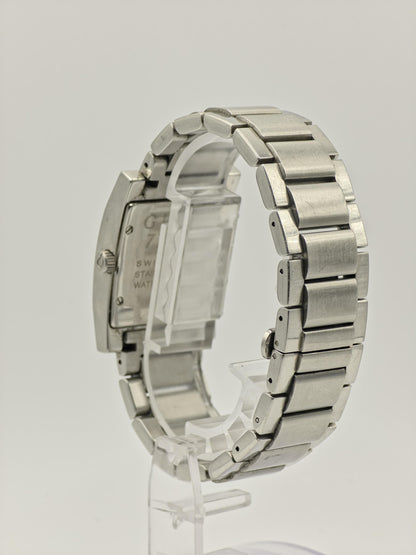 Vintage Gucci Square Watch | Model 7700M | Date | Stainless Steel | women | - 121