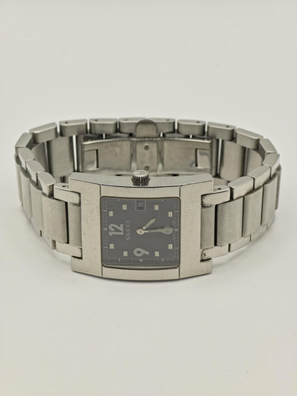 Vintage Gucci Square Watch | Model 7700M | Date | Stainless Steel | women | - 121