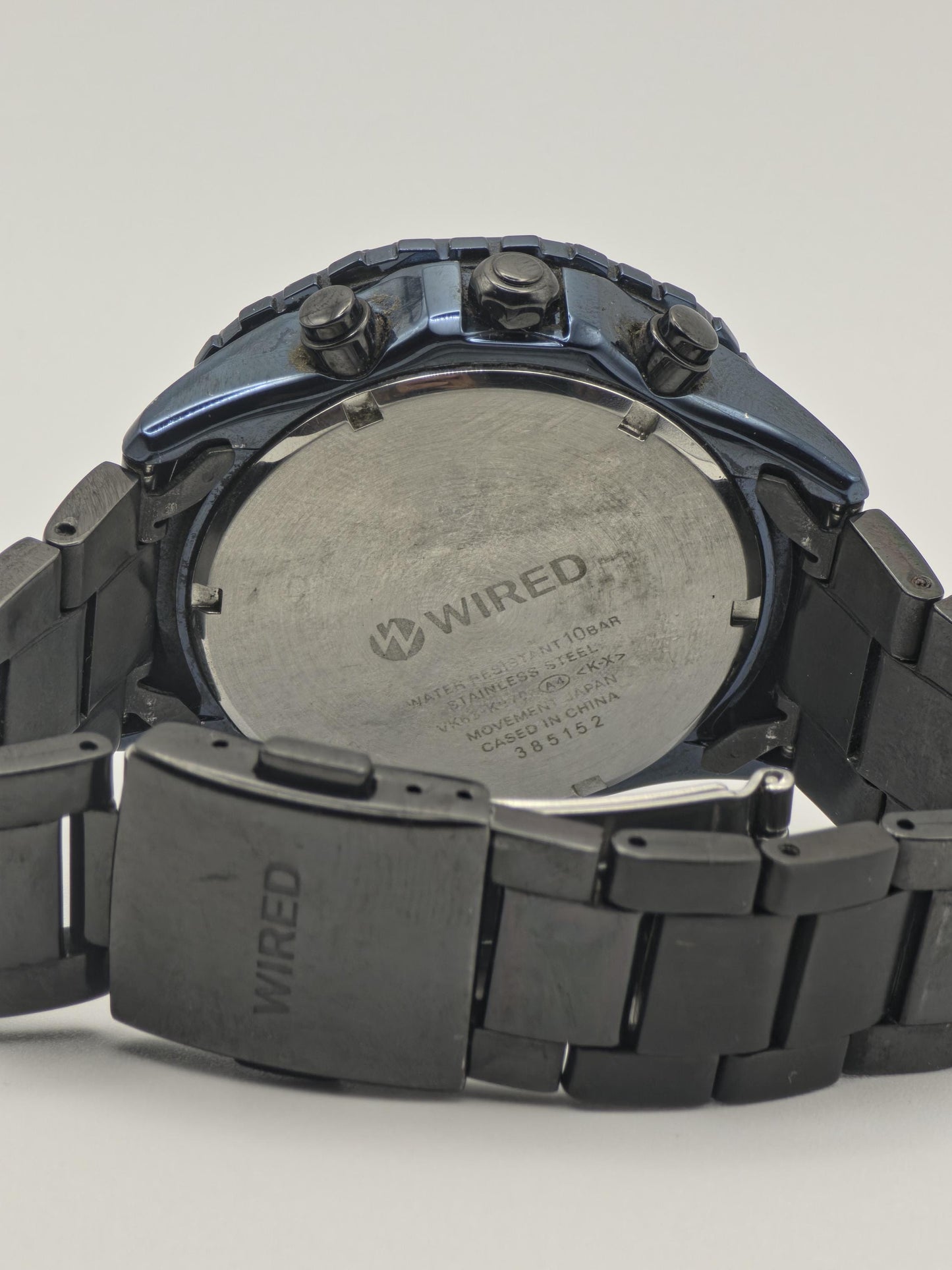 Wired Chronograph Men’s Watch Blue Dial Stainless Steel Bracelet Ref. 385152 | - 97