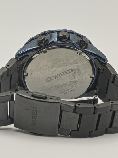 Wired Chronograph Men’s Watch Blue Dial Stainless Steel Bracelet Ref. 385152 | - 97