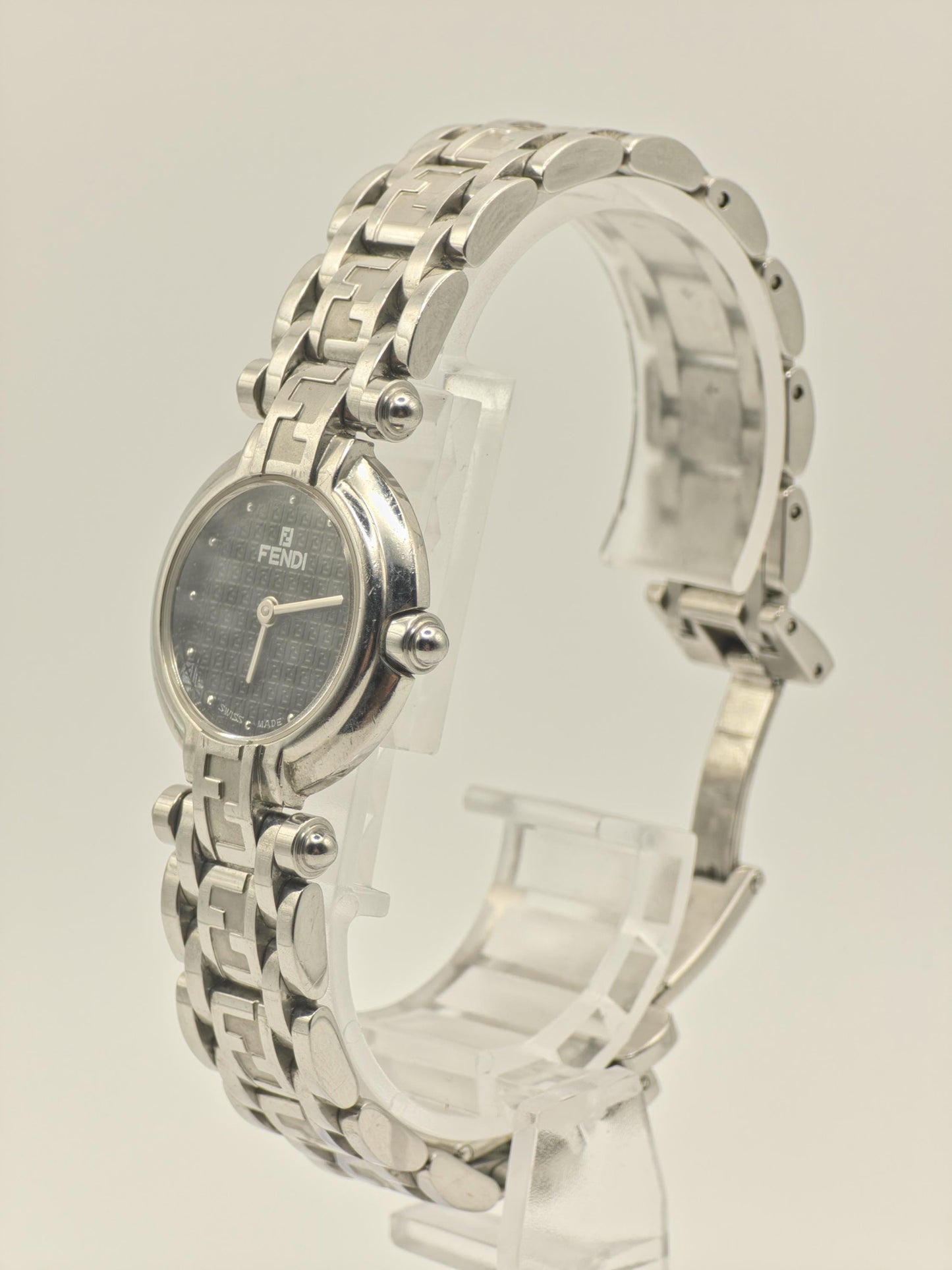 Fendi Women’s Quartz Watch Stainless Steel Bracelet Black Dial Ref. 750L 3ATM | - 99