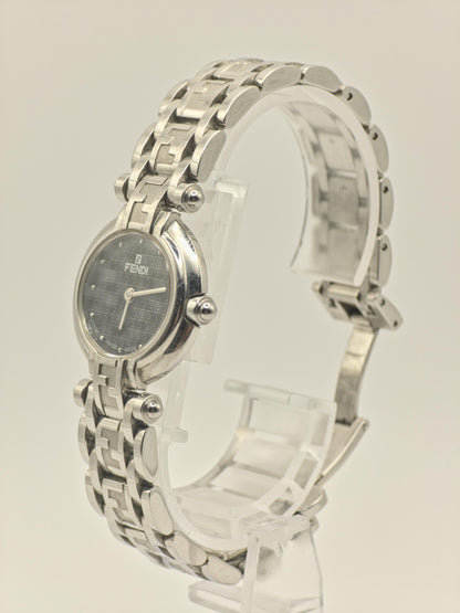 Fendi Women’s Quartz Watch Stainless Steel Bracelet Black Dial Ref. 750L 3ATM | - 99