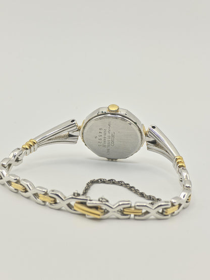 Seiko Women’s Quartz Watch Two-Tone Elegant Bracelet Silver Dial Ref. 2320-6490 | - 102