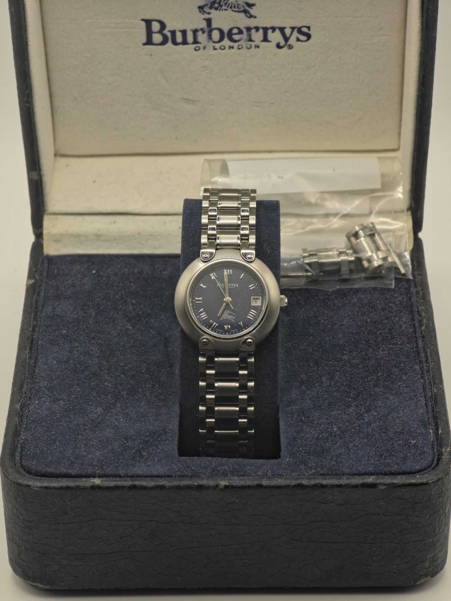 Burberrys Women Quartz Watch Stainless Steel Bracelet Blue Dial Ref. 11000L | - 103