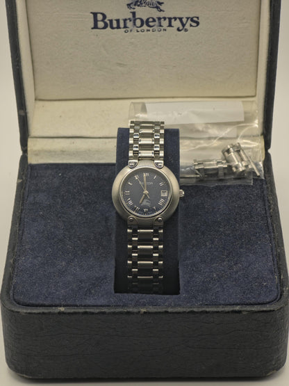 Burberrys Women Quartz Watch Stainless Steel Bracelet Blue Dial Ref. 11000L | - 103