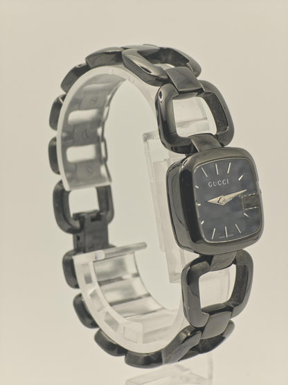 Gucci Women’s Black Dial Stainless Steel Watch Model 125.5 - 109