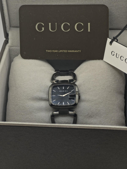 Gucci Women’s Black Dial Stainless Steel Watch Model 125.5 - 109