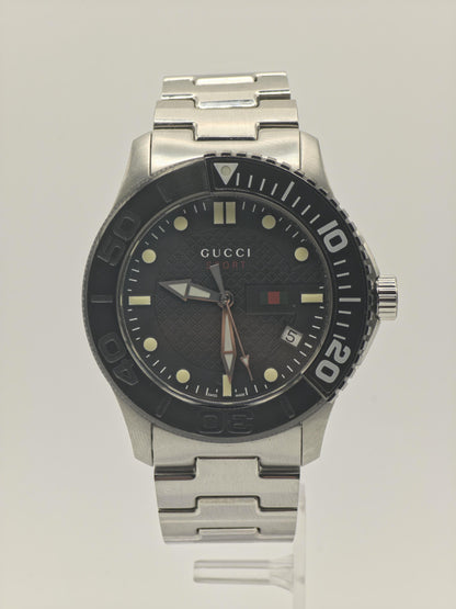 Gucci Men’s Sport Diver Style Stainless Steel Watch Model 126.2 | - 110