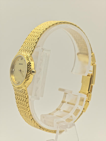 Rado 204.3617.2 Gold Tone Mesh Bracelet Ladies Watch | - 135