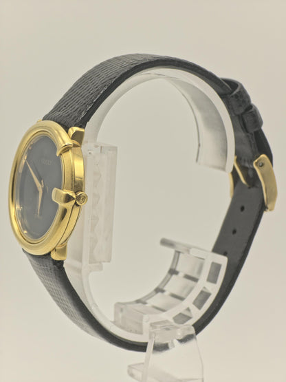 Gucci Gold Tone Black Dial Ladies Quartz Watch | - 137