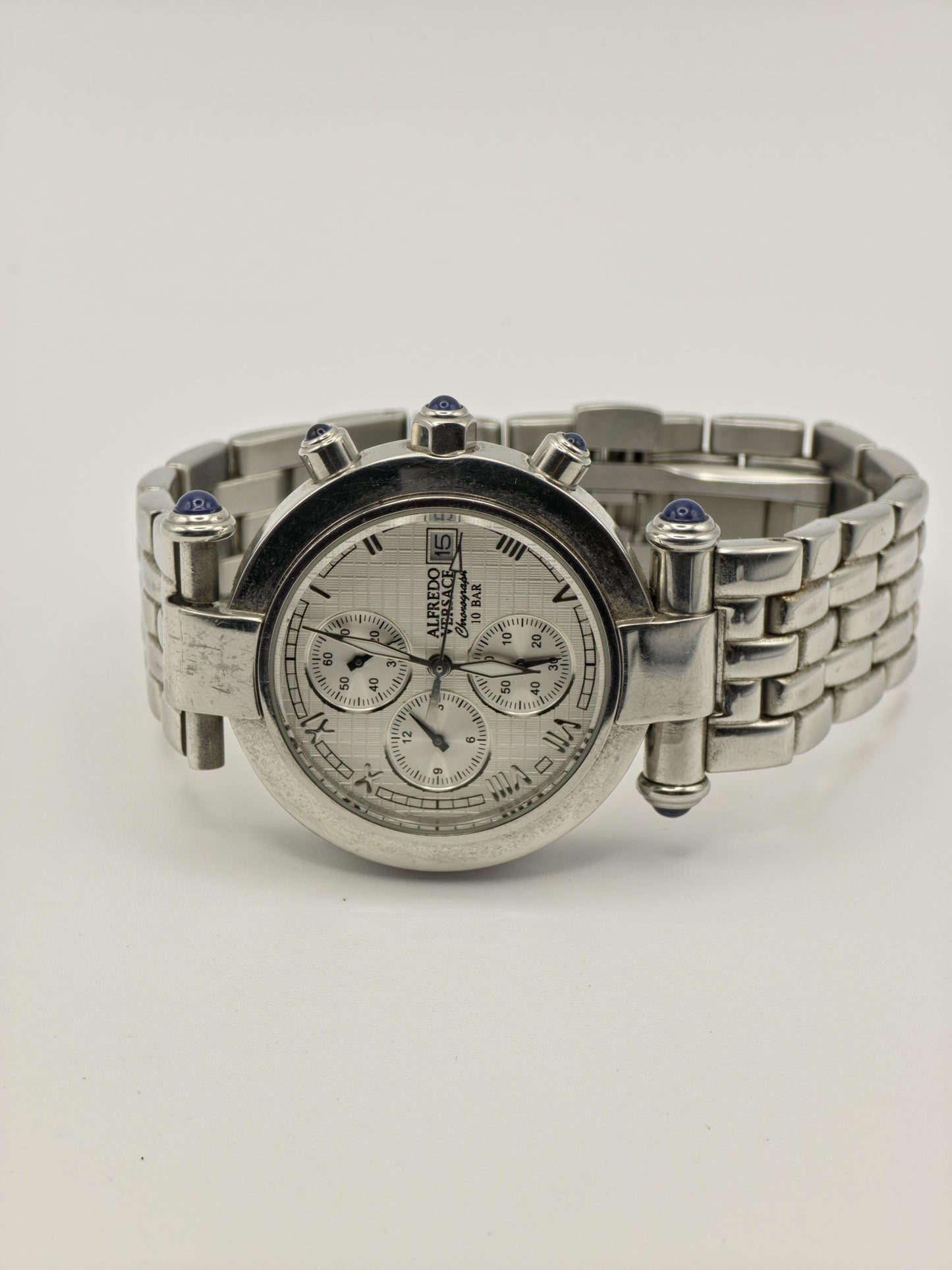 Alfredo Versace Chronograph Watch | Model V414CH | 10 BAR | Date | mens | - 120