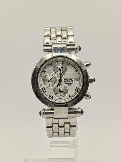 Alfredo Versace Chronograph Watch | Model V414CH | 10 BAR | Date | mens | - 120
