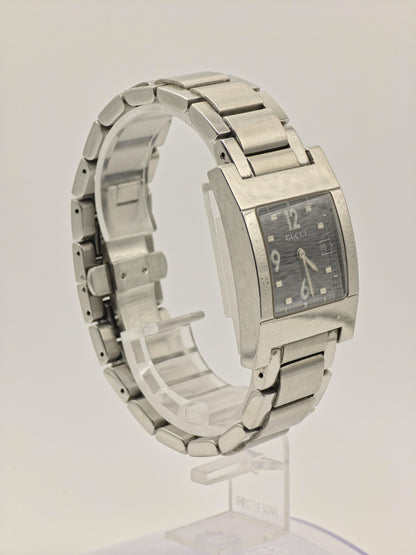Vintage Gucci Square Watch | Model 7700M | Date | Stainless Steel | women | - 121