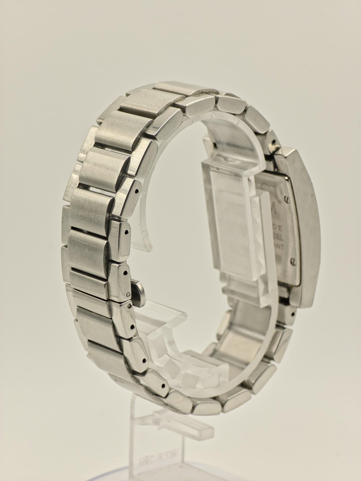 Vintage Gucci Square Watch | Model 7700M | Date | Stainless Steel | women | - 121