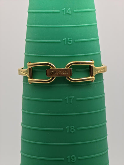 Gucci Gold Tone Watch | Model 1500L | Bangle Bracelet | Swiss Made | Women | - 123