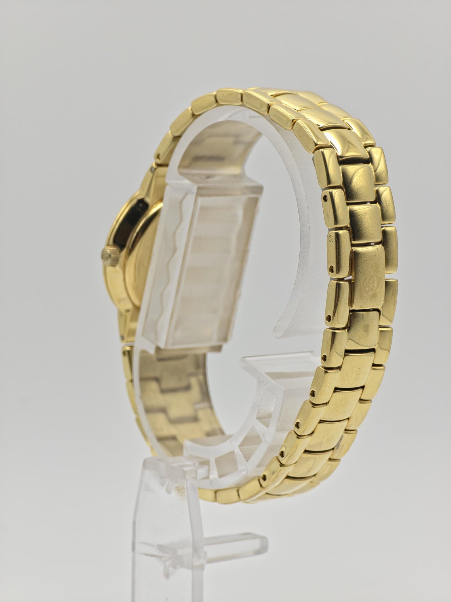Gucci Gold Tone Watch | Model 3300.2.L | Black Dial | Swiss Made | Box & Warranty | Women | - 124