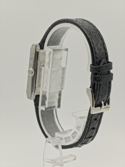 Gucci Rectangular Watch | Model 147.4 | Green-Red Stripe Dial | Swiss Made | Box & International Warranty | Women | - 125