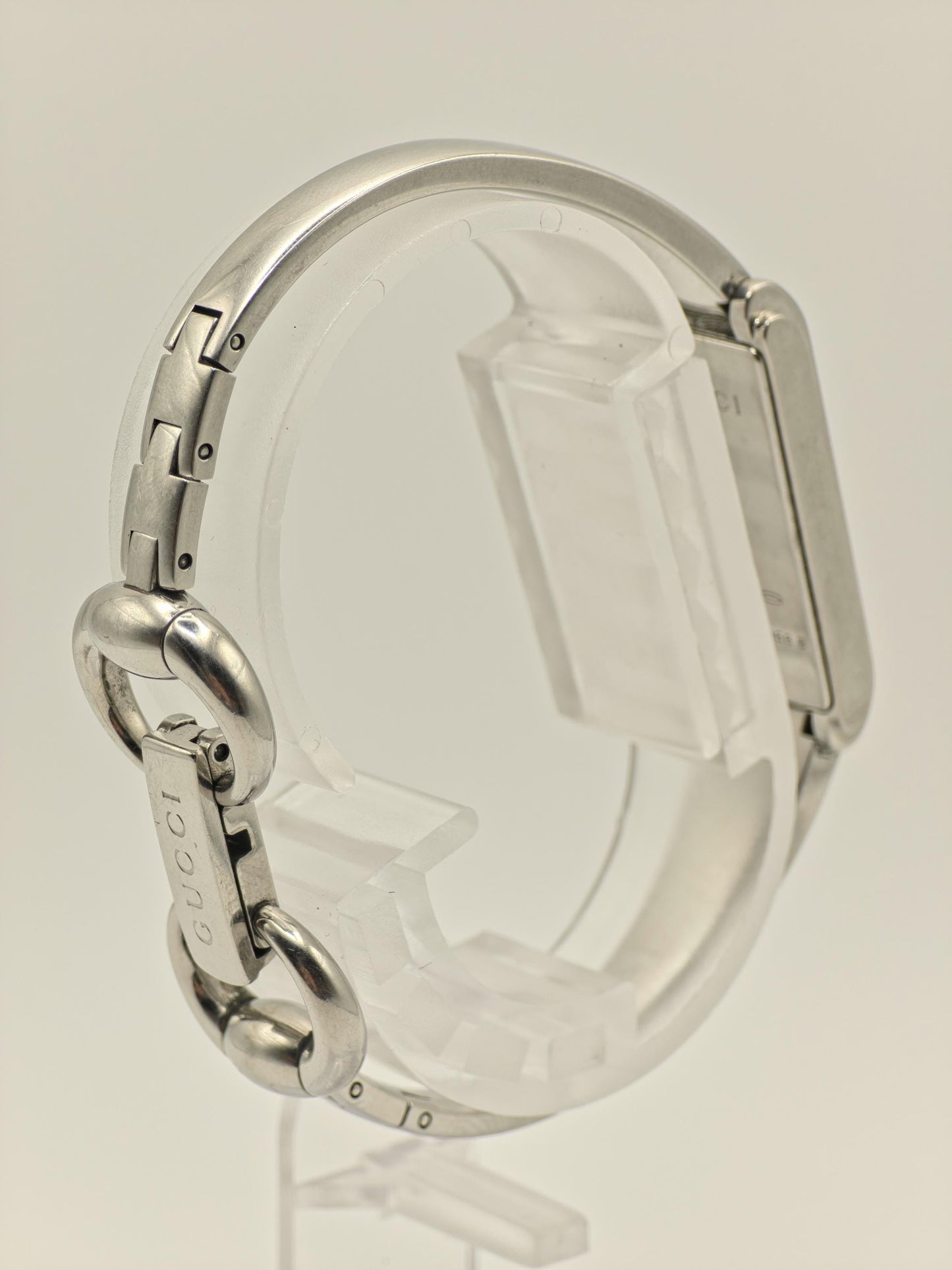 Gucci Women’s Rectangular Watch | Model 109 | Swiss Made | Stainless Steel Bracelet | Box Included | - 129