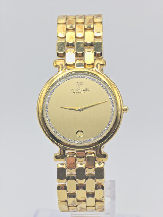 Raymond Weil Geneve 9137-2 18K Gold Electroplated Quartz Men’s Watch | - 142