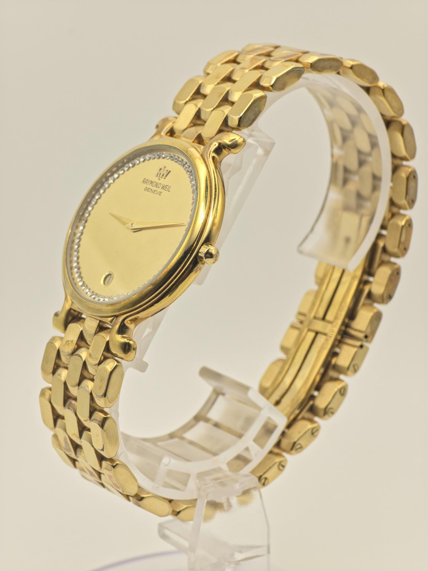 Raymond Weil Geneve 9137-2 18K Gold Electroplated Quartz Men’s Watch | - 142