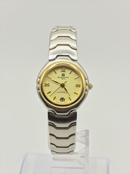 Givenchy Paris Vintage Quartz Watch Women Two Tone | - 147