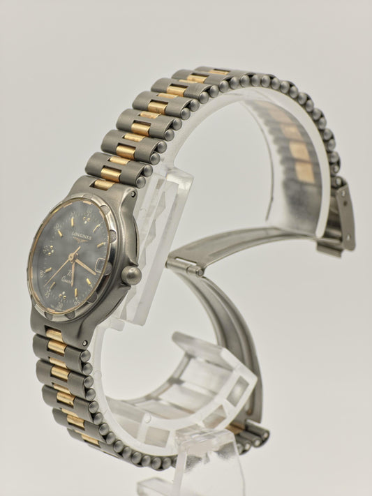 Longines Conquest Titanium Quartz Vintage Watch Women | - 152