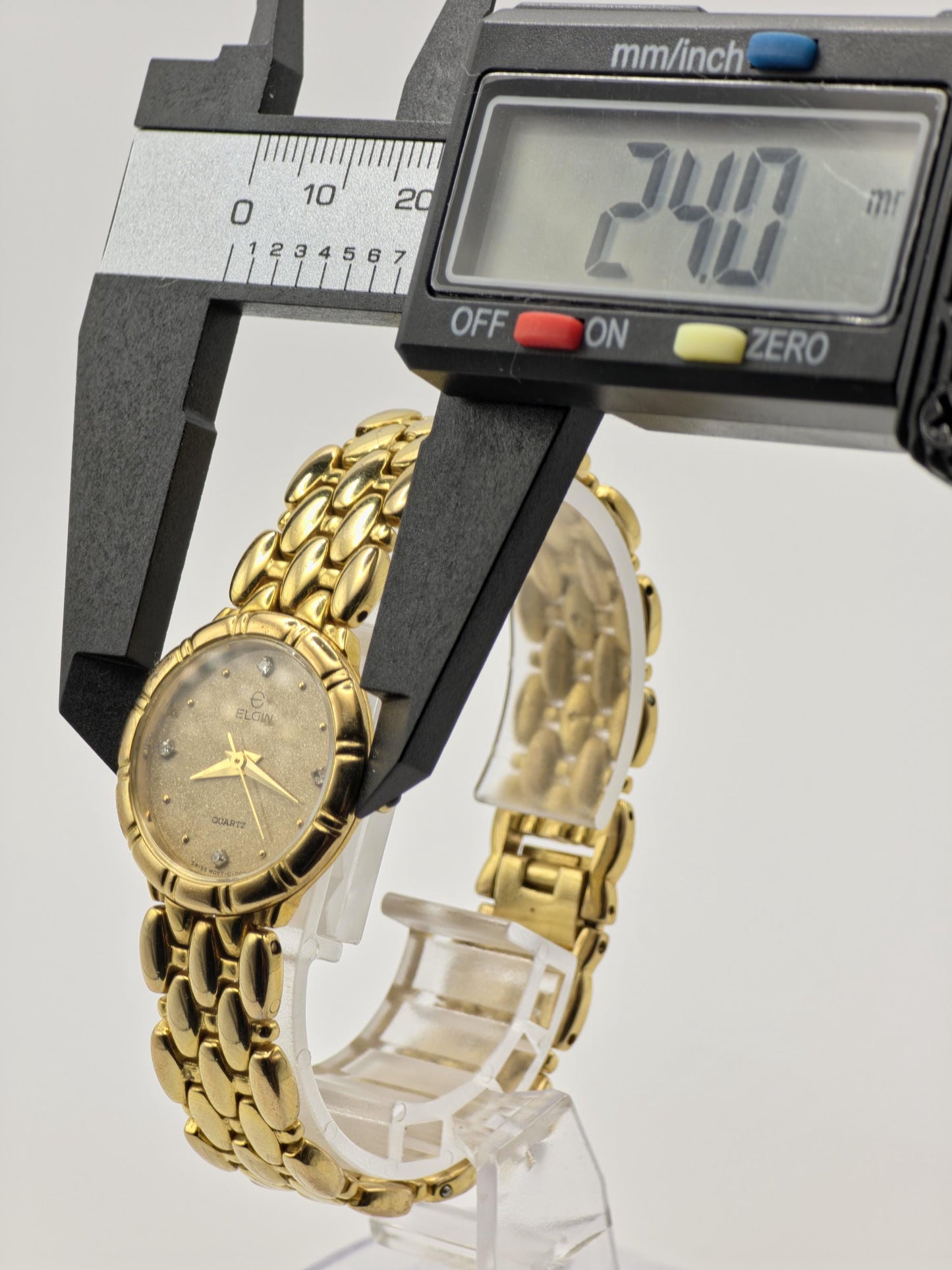 Elgin FK295 Gold Tone Vintage Quartz Watch Women | - 155