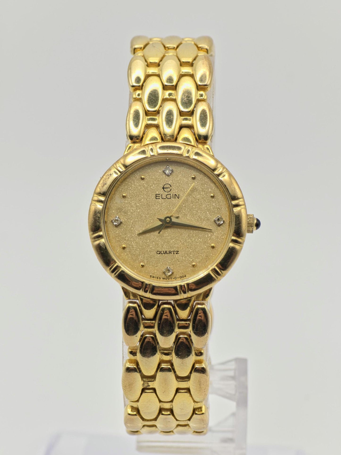 Elgin FK295 Gold Tone Vintage Quartz Watch Women | - 155