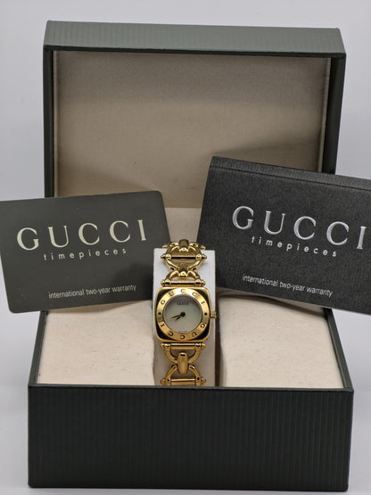 Gucci 6400L Vintage Swiss Women’s Watch | Box & International Warranty - 167