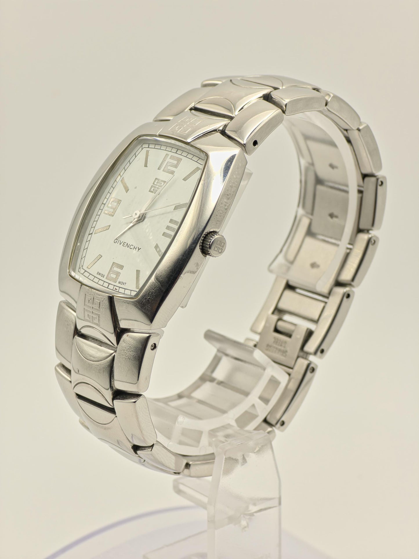 Givenchy 0218 4P Vintage Swiss Quartz Watch Man  | Box Warranty Link -175