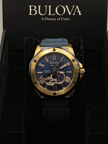 Bulova Marine Star 98A227 Automatic Watch Men | Box & Booklet - 177