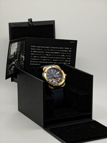 Bulova Marine Star 98A227 Automatic Watch Men | Box & Booklet - 177