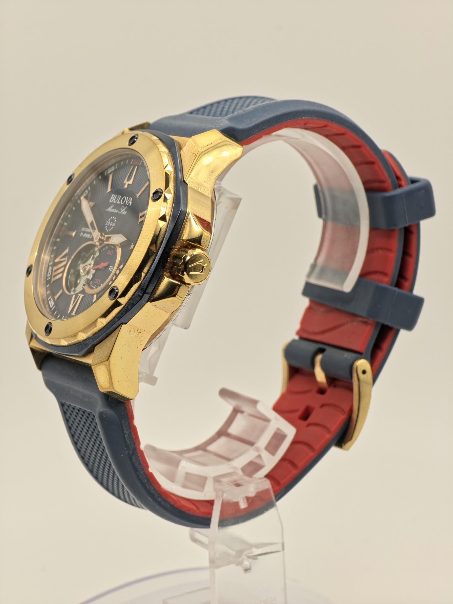 Bulova Marine Star 98A227 Automatic Watch Men | Box & Booklet - 177