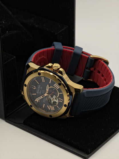 Bulova Marine Star 98A227 Automatic Watch Men | Box & Booklet - 177